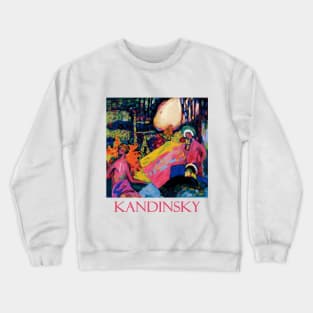 White Sound (1908) by Wassily Kandinsky Crewneck Sweatshirt